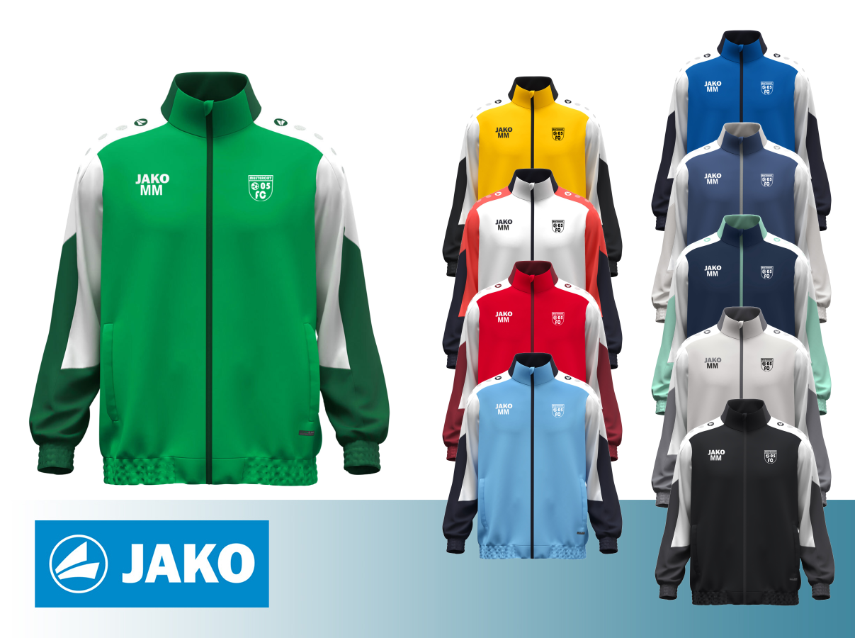 JAKO Webjacke Dynamic inkl. Druck