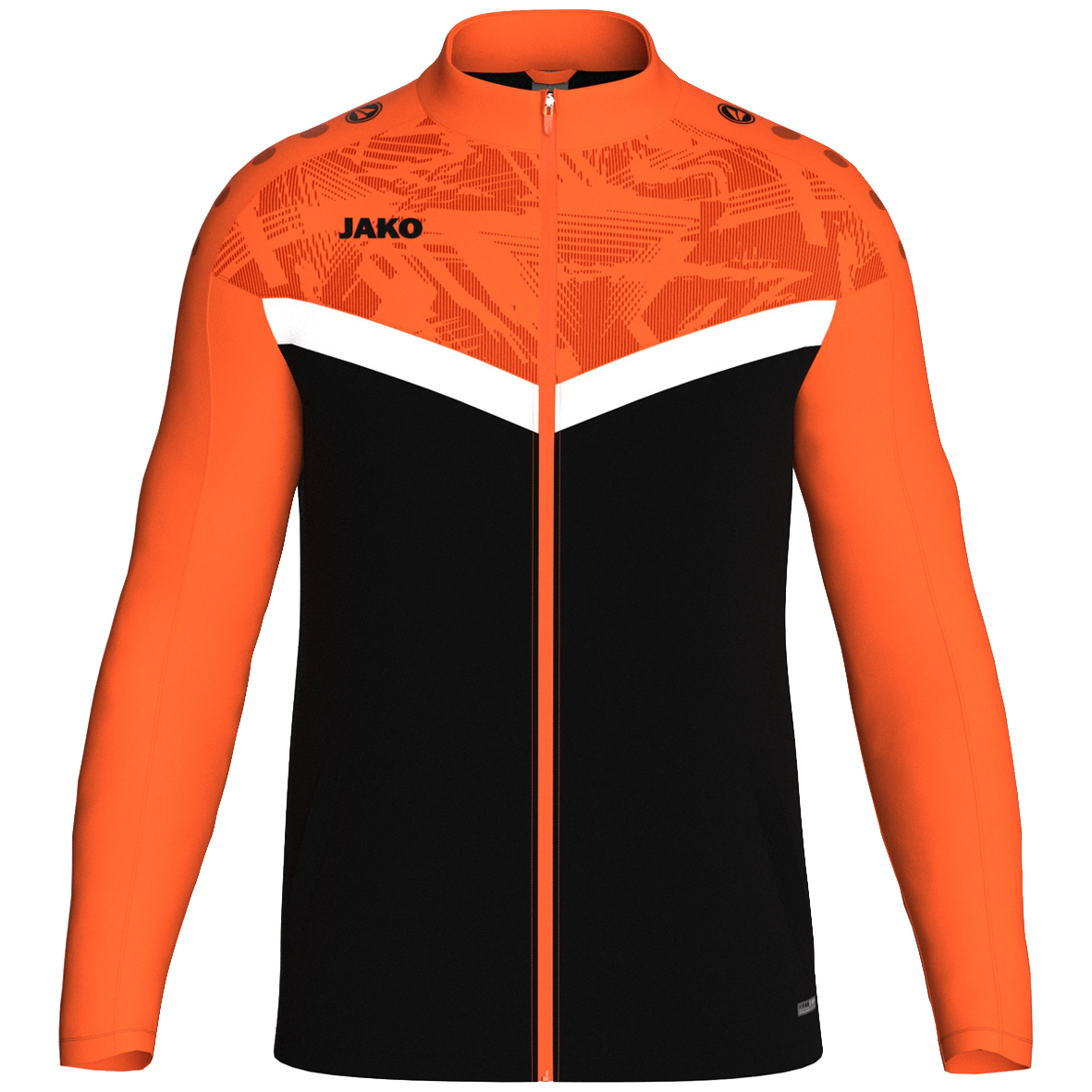 schwarz/neonorange