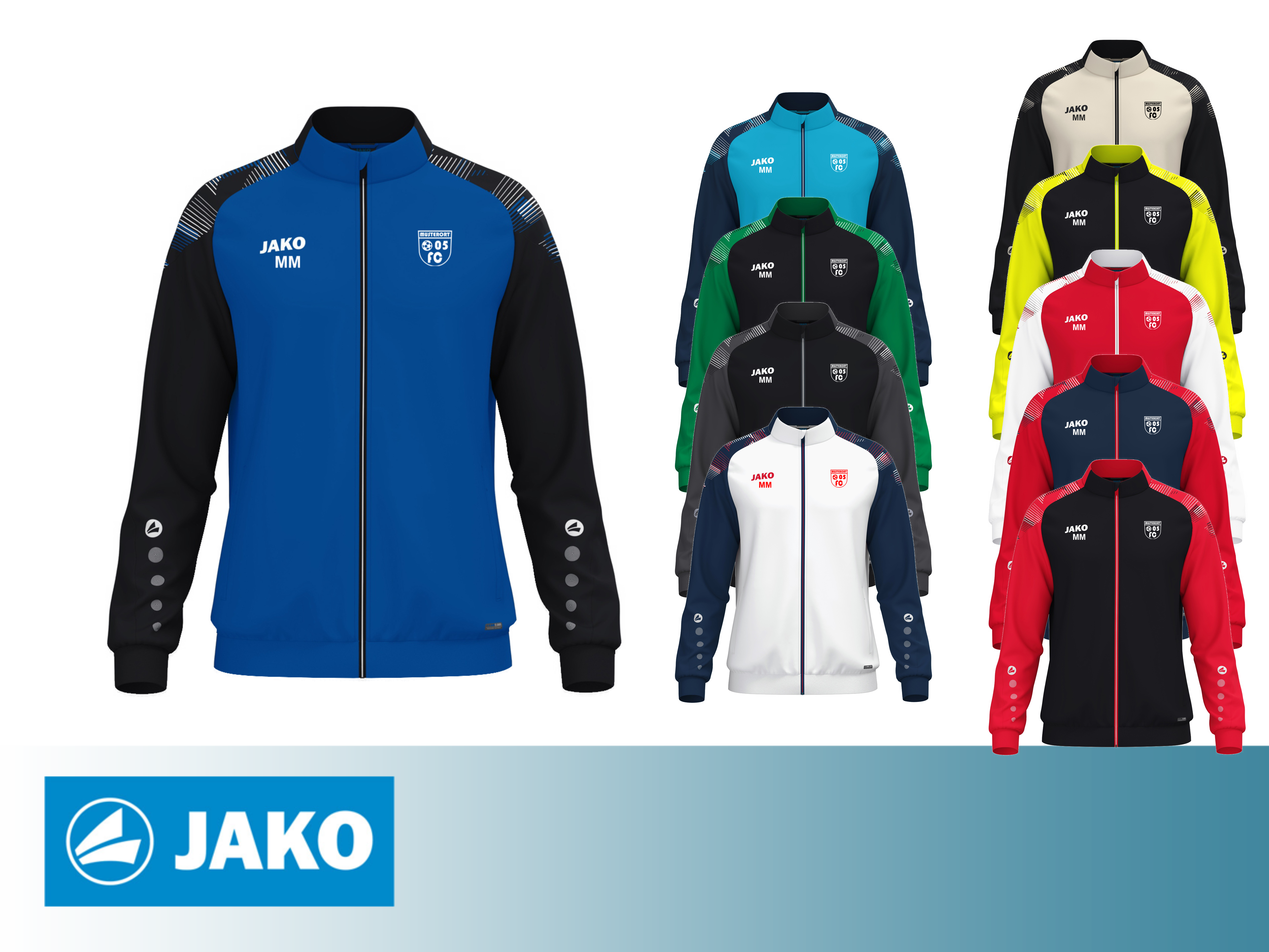 JAKO Polyesterjacke Sonic inkl. Druck