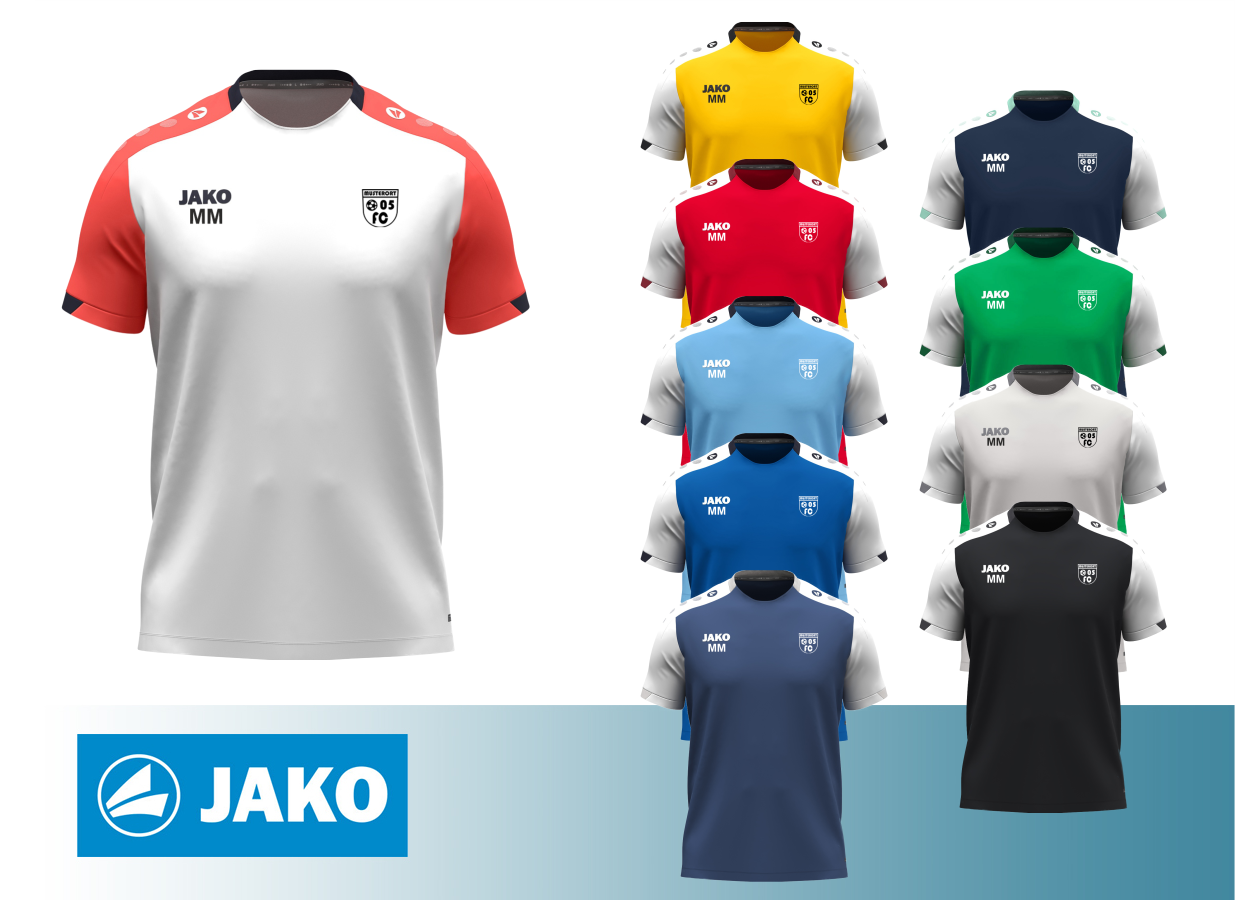 JAKO T-Shirt Dynamic inkl. Druck