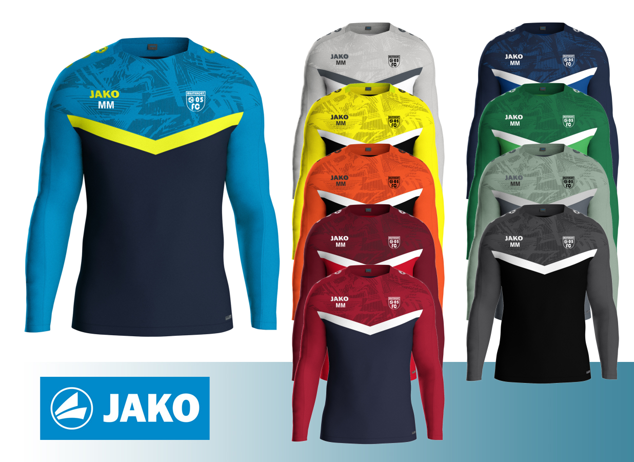 JAKO Sweat Iconic inkl. Druck